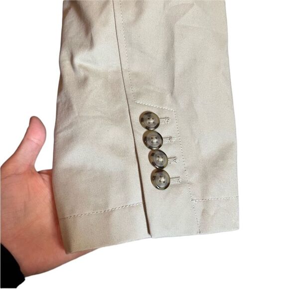 L.L. Bean mens beige blazer. Size 42 tall - Picture 10 of 12